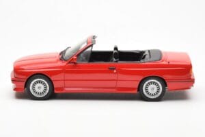 BMW M3 E30 Кабриолет Червен Otto 1:18 OT077 Смола — снимка 3 от 6