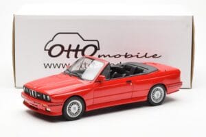 BMW M3 E30 Кабриолет Червен Otto 1:18 OT077 Смола — снимка 6 от 6
