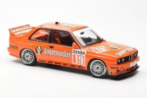 BMW M3 E30 #19 A. Hahne Jägermeister DTM 1992 AUTOart 1:18 89248 Метал — снимка 6 от 8