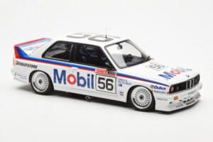 BMW M3 E30 #56 P. Brock / J. Richards Mobil Bathurst 1000 1988 AUTOart 1:18 88847 Метал — снимка 6 от 9