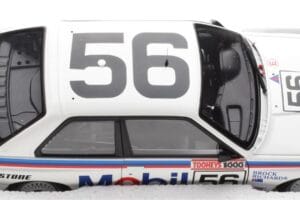 BMW M3 E30 #56 P. Brock / J. Richards Mobil Bathurst 1000 1988 AUTOart 1:18 88847 Метал — снимка 8 от 9