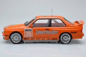 BMW M3 E30 Jagermeister #20 W. Gardner DTM Nurburgring 1992 IXO 1:18 18RMC082B Метал — снимка 3 от 6