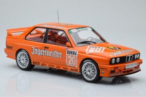BMW M3 E30 Jagermeister #20 W. Gardner DTM Nurburgring 1992 IXO 1:18 18RMC082B Метал — снимка 4 от 6