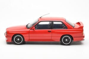 BMW M3 E30 Sport Evolution Cecotto Edition Червен AUTOart 1:18 70566 Метал — снимка 4 от 8