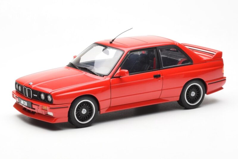 BMW M3 E30 Sport Evolution Cecotto Edition Червен AUTOart 1:18