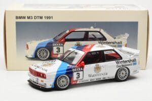 BMW M3 E30 #3 J. Cecotto Warsteiner DTM 1991 AUTOart 1:18 89145 Метал — снимка 8 от 8