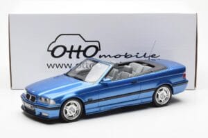 BMW M3 E36 Кабриолет Син Otto 1:18 OT279 Смола — снимка 5 от 5