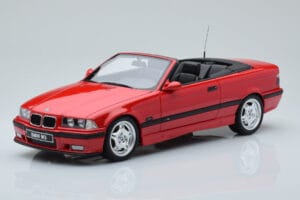 BMW M3 E36 Кабриолет Червен Otto 1:18