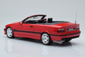 BMW M3 E36 Кабриолет Червен Otto 1:18 OT1048 Смола — снимка 5 от 6