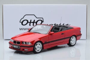 BMW M3 E36 Кабриолет Червен Otto 1:18 OT1048 Смола — снимка 6 от 6