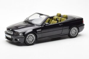 BMW M3 E46 Кабриолет Черен Kyosho 1:18