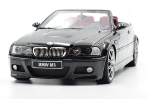 BMW M3 E46 Кабриолет Черен Otto 1:18 OT380 Смола — снимка 6 от 9