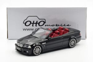 BMW M3 E46 Кабриолет Черен Otto 1:18 OT380 Смола — снимка 9 от 9