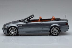 BMW M3 E46 Кабриолет Сив Otto 1:18 OT1006 Смола — снимка 3 от 6