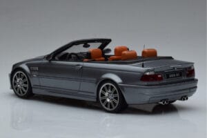 BMW M3 E46 Кабриолет Сив Otto 1:18 OT1006 Смола — снимка 5 от 6