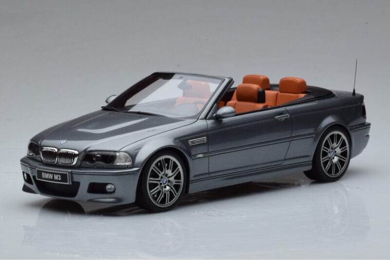 BMW M3 E46 Кабриолет Сив Otto 1:18