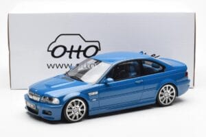 BMW M3 E46 Син Otto 1:18 OT790 Смола — снимка 6 от 6