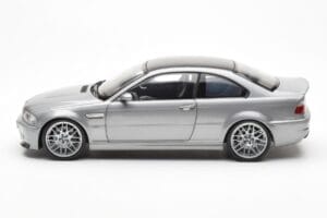 BMW M3 E46 CSL Сив Kyosho 1:18 80430302734 Метал — снимка 4 от 8