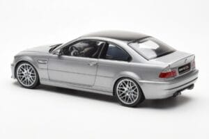 BMW M3 E46 CSL Сив Kyosho 1:18 80430302734 Метал — снимка 7 от 8