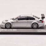 BMW M3 E46 GTR Street Сребрист Minichamps 1:43