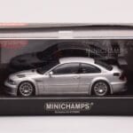 BMW M3 E46 GTR Street Сребрист Minichamps 1:43 - image 4 of 4