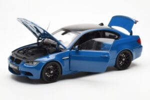 BMW M3 E92 Laguna Seca Blue Kyosho 1:18 08734LBL Метал — снимка 2 от 8