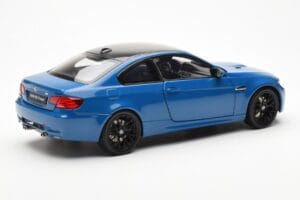 BMW M3 E92 Laguna Seca Blue Kyosho 1:18 08734LBL Метал — снимка 3 от 8
