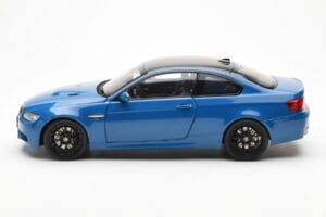 BMW M3 E92 Laguna Seca Blue Kyosho 1:18 08734LBL Метал — снимка 4 от 8