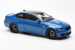 BMW M3 E92 Laguna Seca Blue Kyosho 1:18 08734LBL Метал — снимка 6 от 8