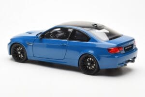 BMW M3 E92 Laguna Seca Blue Kyosho 1:18 08734LBL Метал — снимка 7 от 8