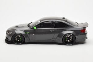 BMW M3 E92 LBWK Liberty Walk Сив GT Spirit 1:18 GT127 Смола — снимка 3 от 6