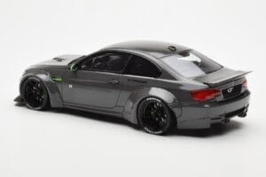 BMW M3 E92 LBWK Liberty Walk Сив GT Spirit 1:18 GT127 Смола — снимка 5 от 6