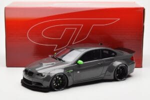 BMW M3 E92 LBWK Liberty Walk Сив GT Spirit 1:18 GT127 Смола — снимка 6 от 6