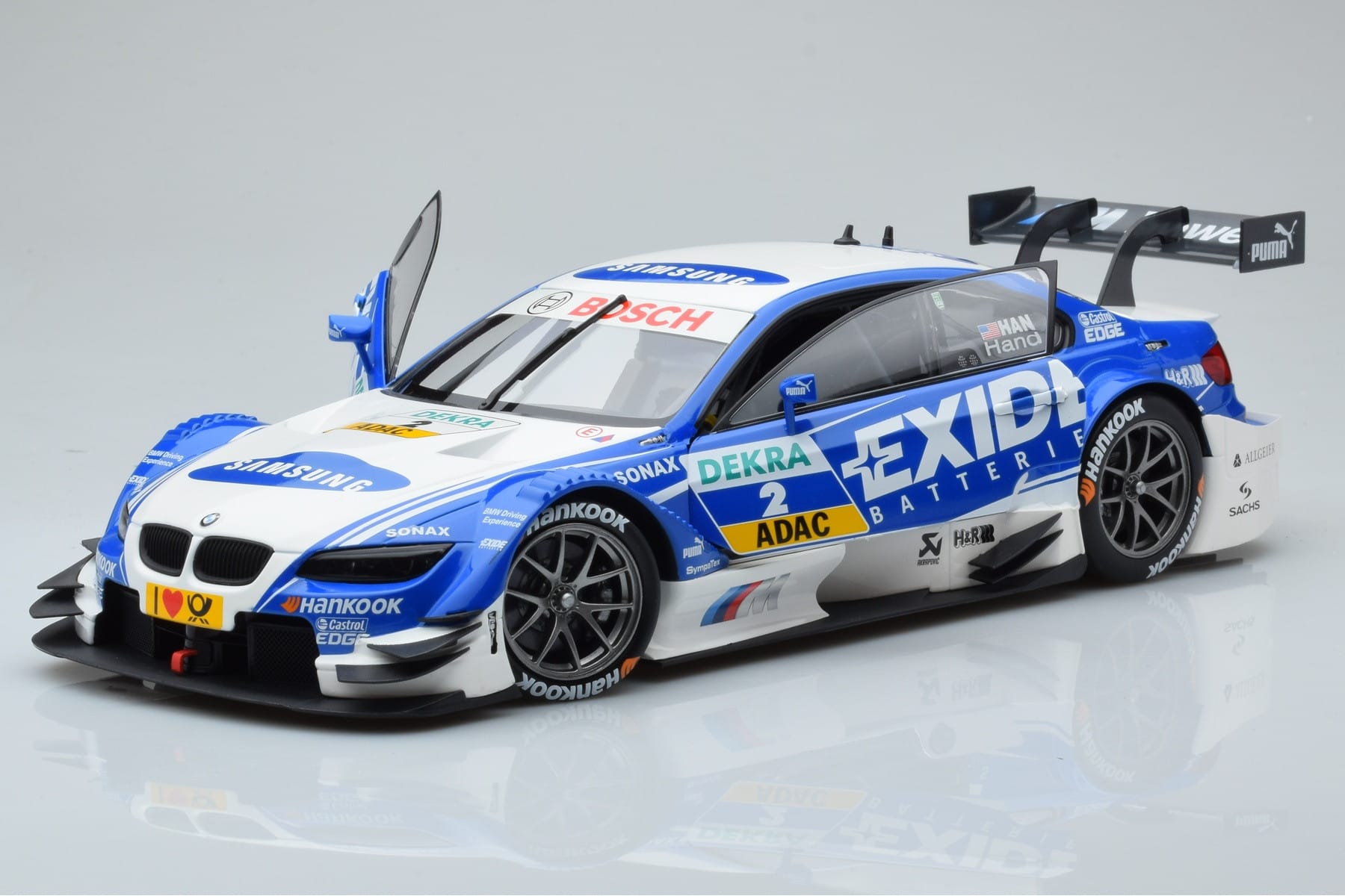 BMW M3 #2 BMW Team RMG A.J. Hand DTM 2012 Minichamps 1:18 100122202 Метал — снимка 2 от 8