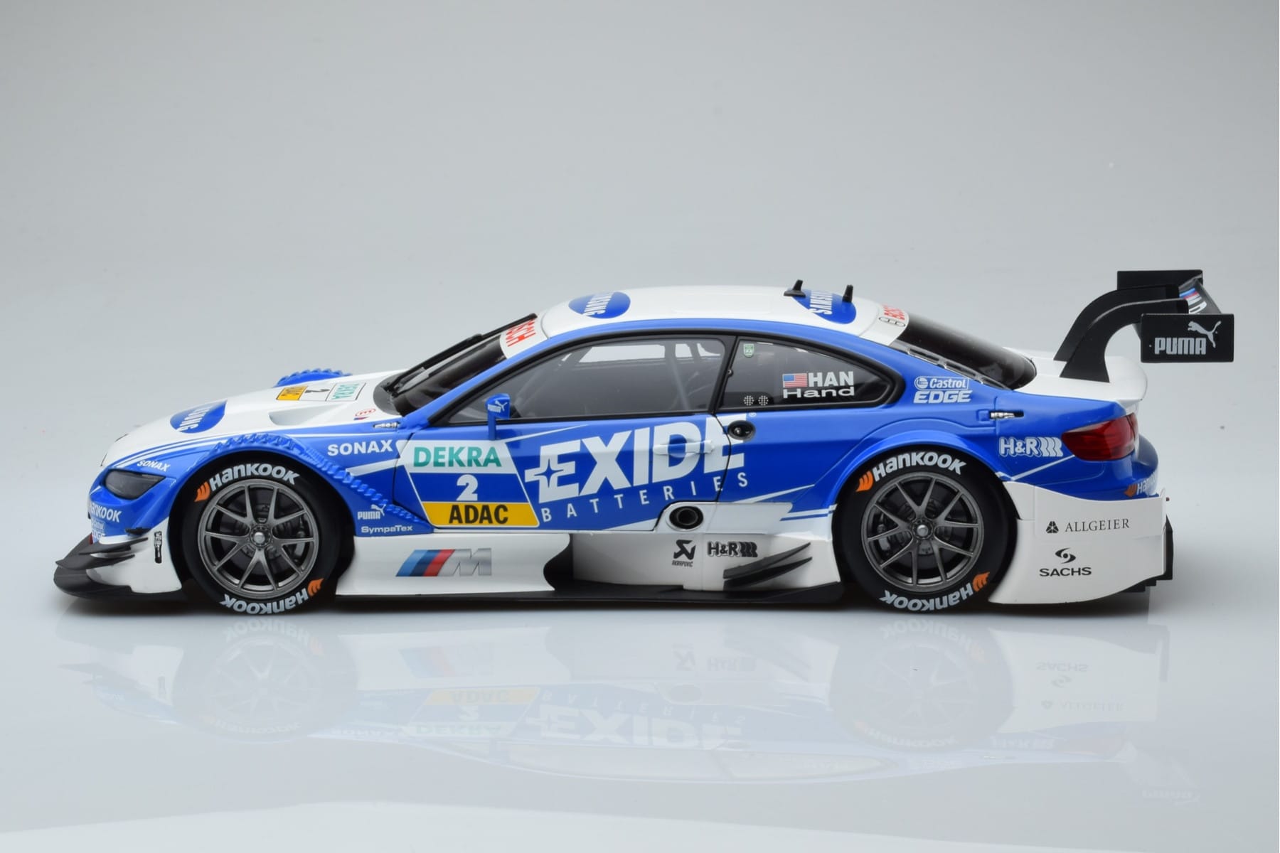 BMW M3 #2 BMW Team RMG A.J. Hand DTM 2012 Minichamps 1:18 100122202 Метал — снимка 4 от 8