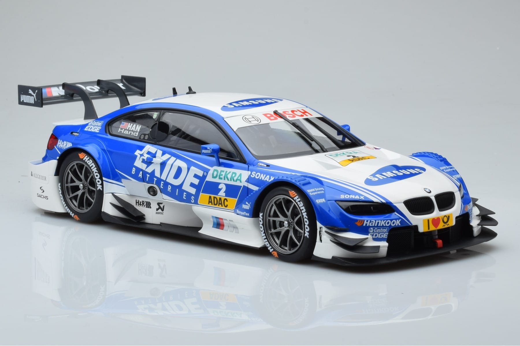 BMW M3 #2 BMW Team RMG A.J. Hand DTM 2012 Minichamps 1:18 100122202 Метал — снимка 5 от 8