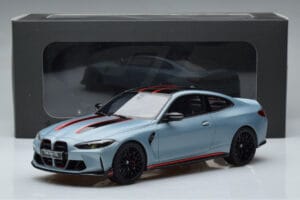 BMW M4 CSL G82 Сив GT Spirit 1:18 GT427 Смола — снимка 8 от 8