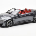 BMW M4 F83 Кабриолет Сив GT Spirit 1:18