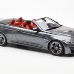 BMW M4 F83 Кабриолет Сив GT Spirit 1:18 - image 4 of 6