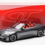BMW M4 F83 Кабриолет Сив GT Spirit 1:18 - image 6 of 6