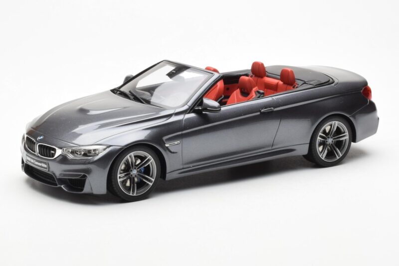 BMW M4 F83 Кабриолет Сив GT Spirit 1:18