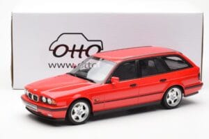 BMW M5 E34 Touring Червен Otto 1:18 OT951 Смола — снимка 6 от 6