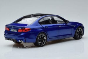 BMW M5 F90 Marina Bay Синьо Norev 1:18 80432454783 Метал — снимка 3 от 7