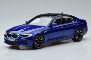 BMW M5 F90 Marina Bay Синьо Norev 1:18