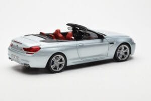 BMW M6 F12 Кабриолет Silverstone Сребърен II Paragon 1:18 80432253656 Метал — снимка 3 от 8