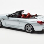 BMW M6 F12 Кабриолет Silverstone Сребърен II Paragon 1:18 - image 7 of 8