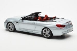BMW M6 F12 Кабриолет Silverstone Сребърен II Paragon 1:18 80432253656 Метал — снимка 7 от 8