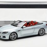 BMW M6 F12 Кабриолет Silverstone Сребърен II Paragon 1:18 - image 8 of 8