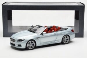 BMW M6 F12 Кабриолет Silverstone Сребърен II Paragon 1:18 80432253656 Метал — снимка 8 от 8