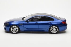 BMW M6 F06 Gran Coupe Синьо GT Spirit 1:18 GT184 Смола — снимка 3 от 6